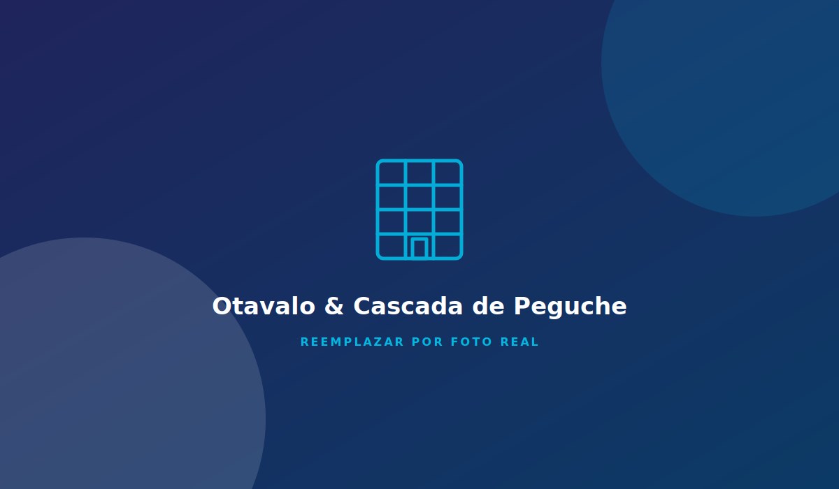 Otavalo & Cascada de Peguche